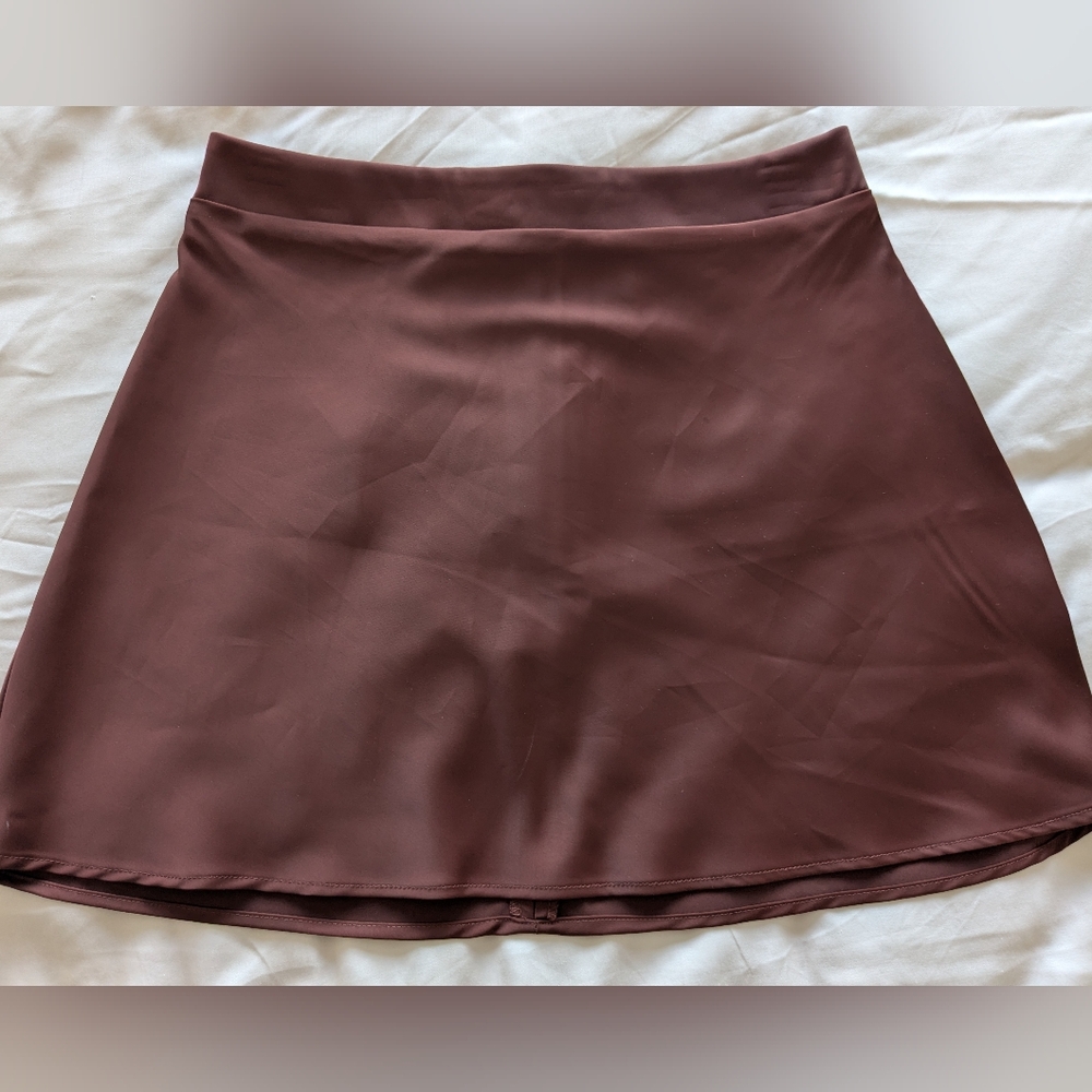 Elegant Brown Women's Skirt